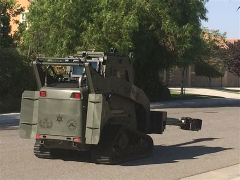 nypd swat skid steer|The Tac Cat.